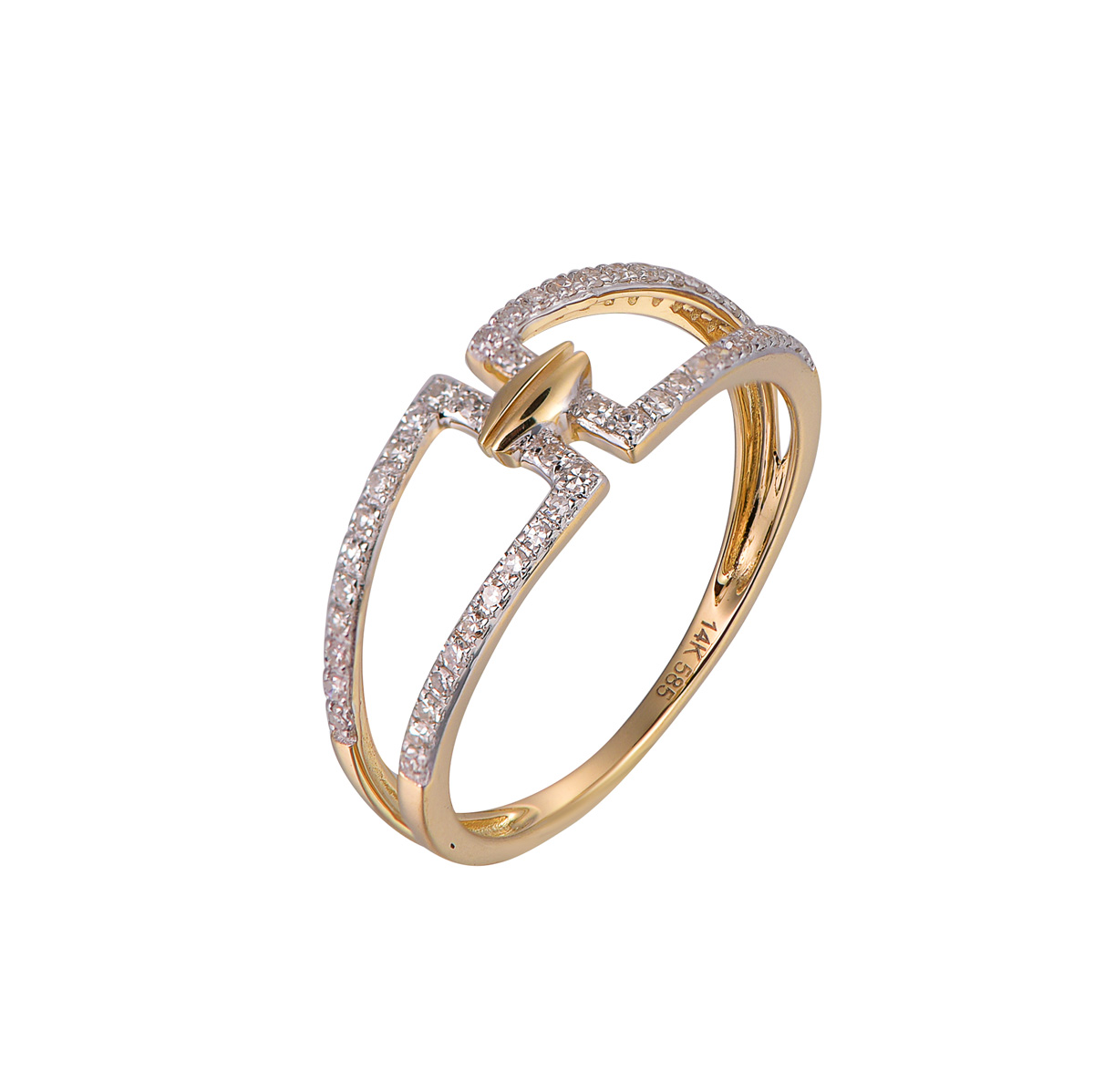 74536R
14K Yellow gold diamond ring