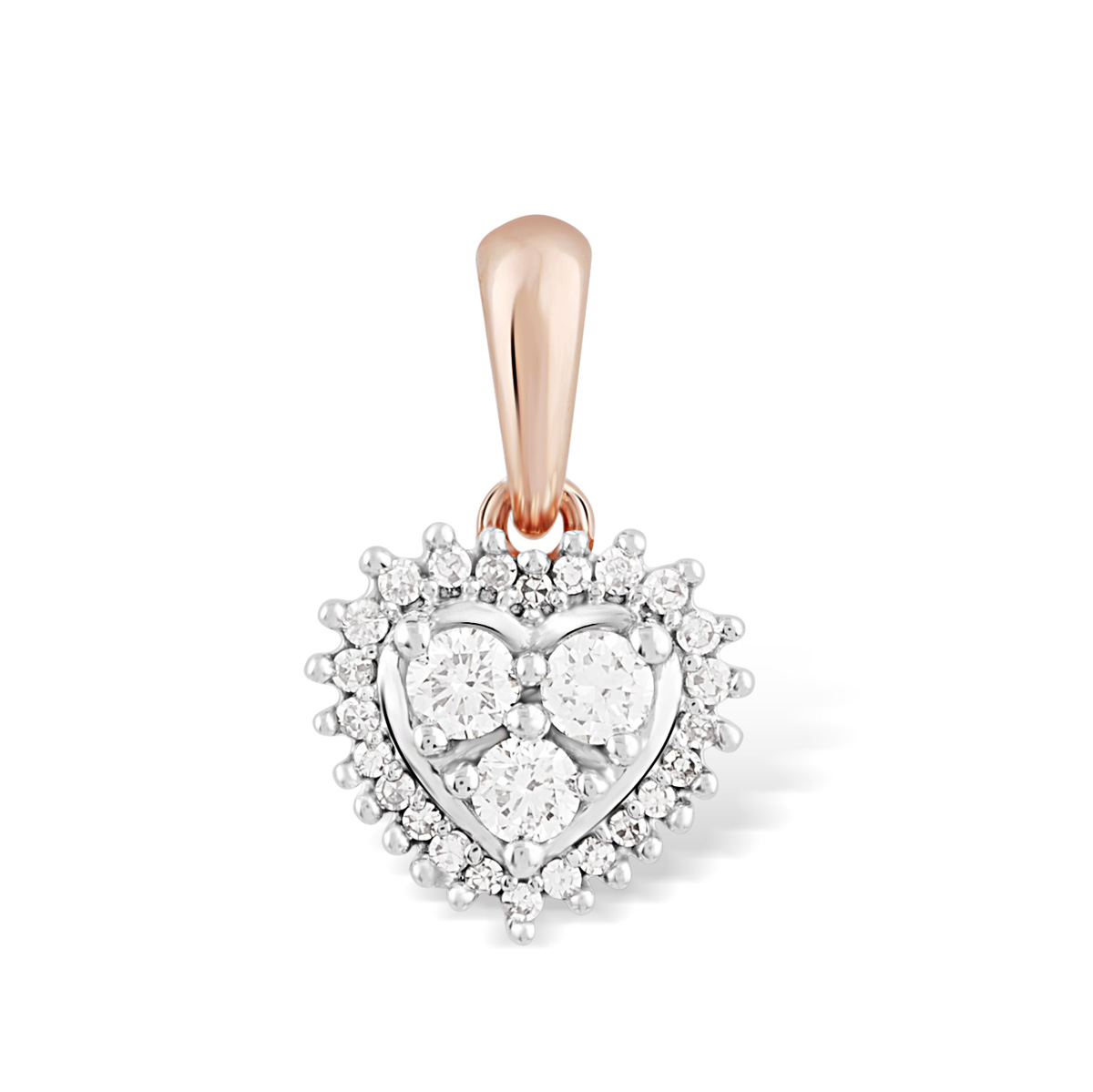 FI52574SWD4RZ
14 rose gold diamond pendant
