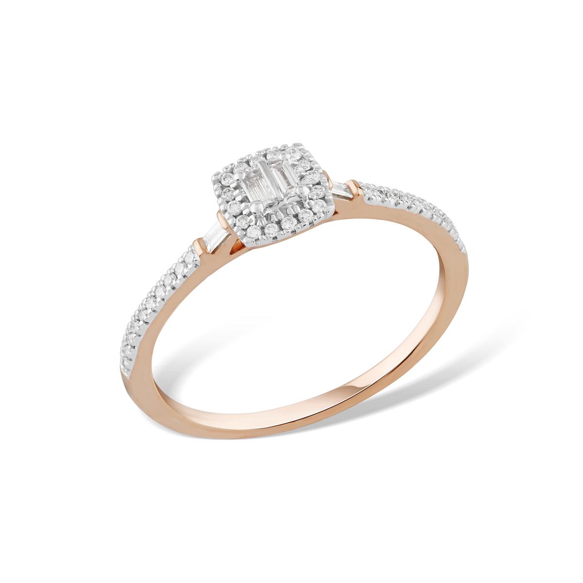 FI52577RWD4RP
14K rose gold diamond ring