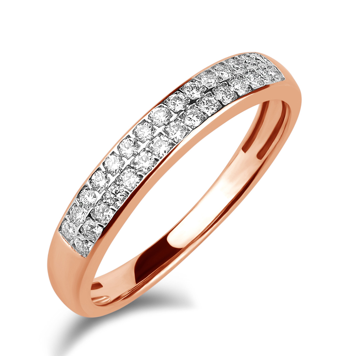HE52466RWD4RP
14K rose gold diamond ring